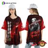 Custom Jason Voorhees Spooky Season Baseball Jersey