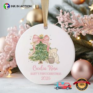 Custom Winnie The Pooh Christmas Ornament Custom Winnie The Pooh Christmas Ornament