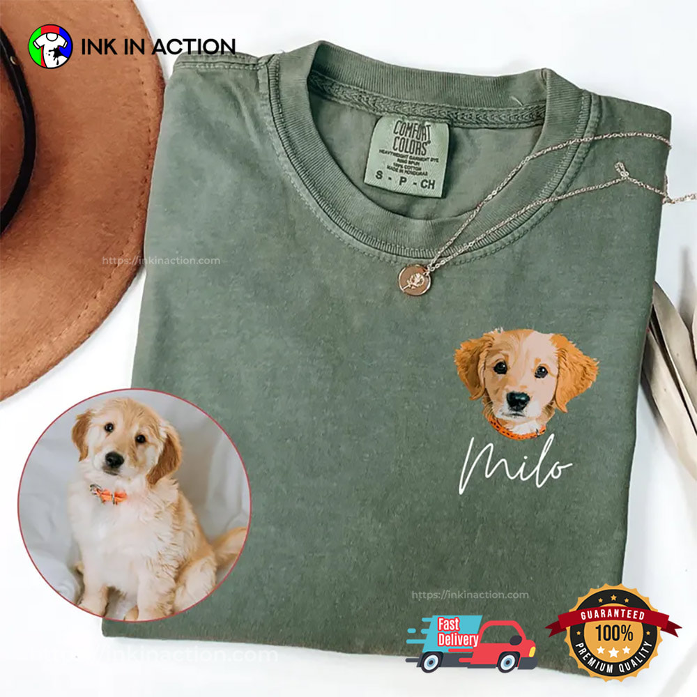 Custom Photo And Name Pet Lover Gift Comfort Colors Tee Custom Photo And Name Pet Lover Gift Comfort Colors Tee
