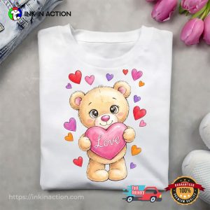Cute Valentines Day Teddy Bear shirts for valentines 2 InkInAction.com
