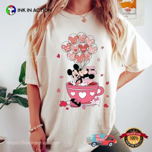Disney Couple Mickey Minnie Valentines Day Comfort Colors Tee Disney Couple Mickey Minnie Valentines Day Comfort Colors Tee