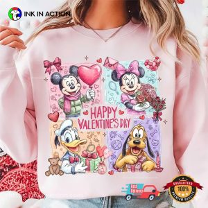 Disney Mickey And Friends Happy Valentines Day Shirt Disney Mickey And Friends Happy Valentines Day Shirt