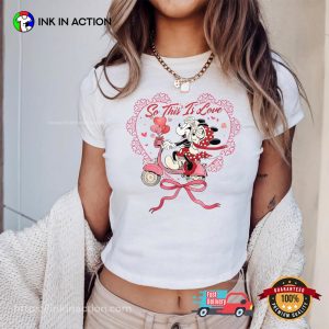 Disney Mickey Minnie Valentine So This Is Love Shirt 3 InkInAction.com
