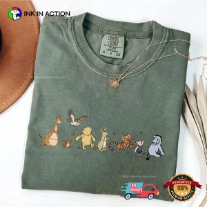 Disney Pooh Bear And Friends Comfort Colors Tee Disney Pooh Bear And Friends Comfort Colors Tee