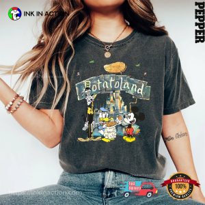 Disney Potatoland Castle Mickey And Co Comfort Colors Tee 3 InkInAction.com