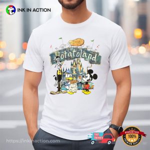 Disney Potatoland Castle Mickey And Co Comfort Colors Tee InkInAction.com
