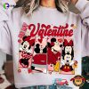 Disney Valentines Mickey Minnie Fall In Love Shirt