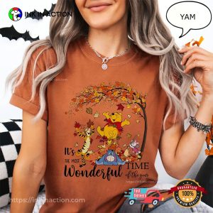 Disney Winnie The Pooh And Friends Autumn Comfort Colors Tee