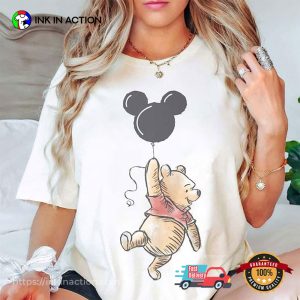Disney Winnie The Pooh Mickey Balloon Comfort Colors Tee