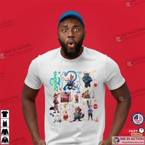 Disney Zootopia 2 Characters Shirt