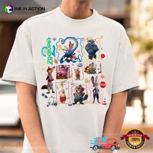 Disney Zootopia 2 Characters Shirt