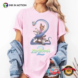 Disney Zootopia 2 Nick And Judy Comfort Colors Tee