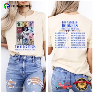 Dodgers The Back-2-Back Era World Series T-shirt Dodgers The Back-2-Back Era World Series T-shirt