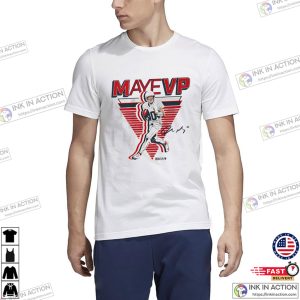 Drake Maye Maye VP Signature T-shirt Drake Maye Maye VP Signature T-shirt