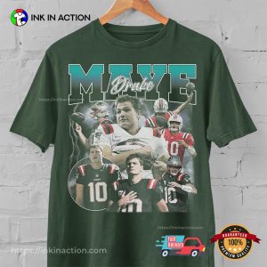 Drake Maye New England Football T-shirt Drake Maye New England Football T-shirt