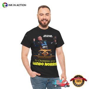 F1 Champion 2025 Lando Norris T-Shirt F1 Champion 2025 Lando Norris T-Shirt