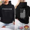 FREEDOM God Family Country Charlie Kirk T-shirt