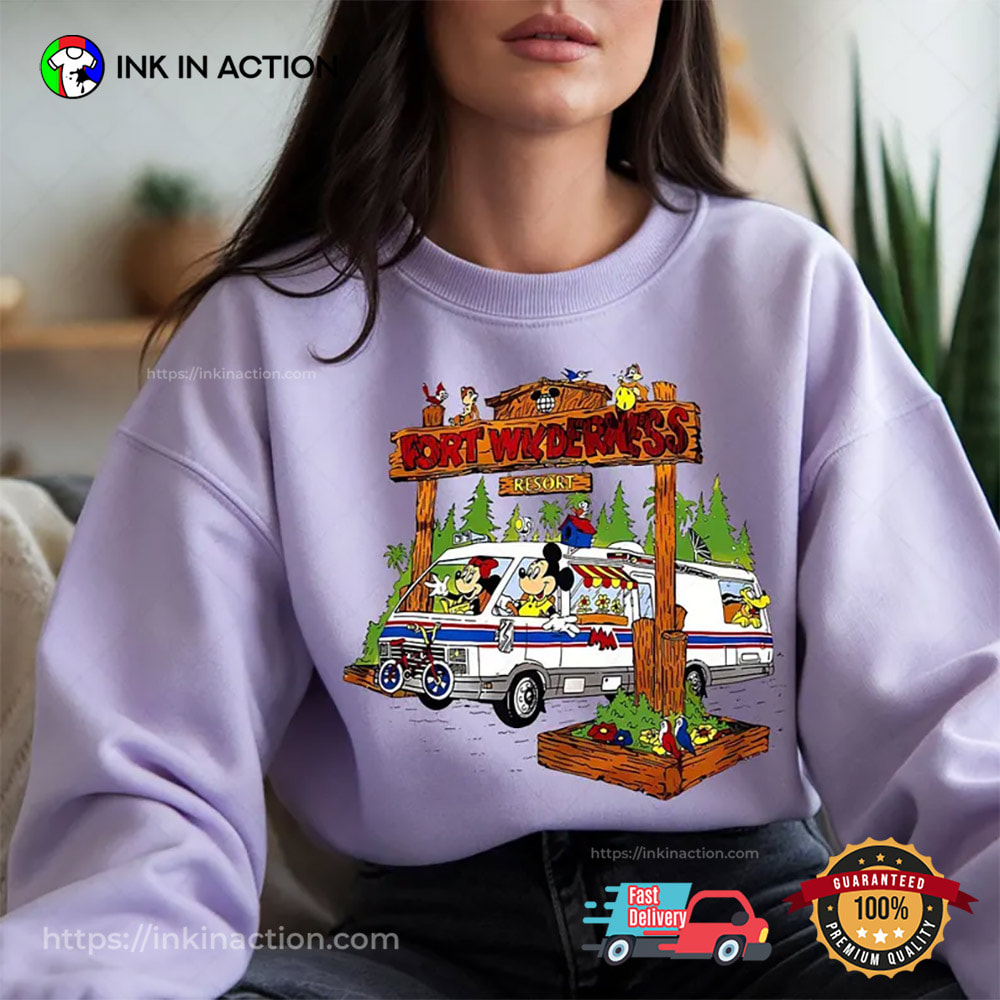 Fort Wilderness Resort Mickey And Friends Shirt Fort Wilderness Resort Mickey And Friends Shirt
