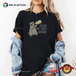 Found My Spirit Animal Funny Trash Panda Comfort Colors Tee Found My Spirit Animal Funny Trash Panda Comfort Colors Tee