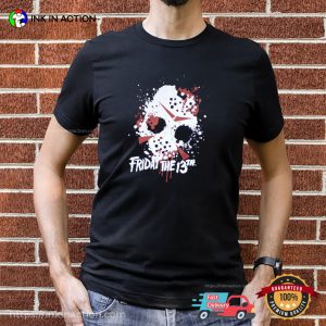 Friday The 13th Jason Blood Splat T shirt 1 InkInAction.com