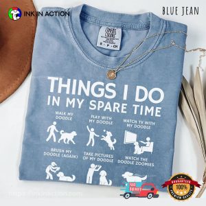 Funny Labradoodle Goldendoodle Pet Lover Comfort Colors Tee