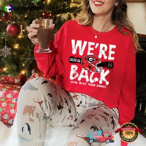 Georgia Bulldogs We’re Back Playoffs T-shirt Georgia Bulldogs We’re Back Playoffs T-shirt