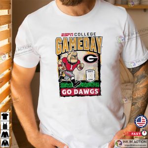 Go Dawgs georgia bulldogs game Day Mascot T shirt 3 InkInAction.com