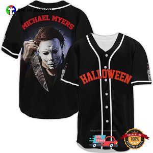 Halloween Gifts For Horror Lover Baseball Jersey