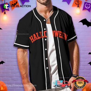 Halloween Gifts for Horror Lover Baseball Jersey InkInAction.com