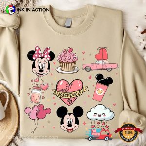 Happy Valentines Day Mickey and Minnie Shirt 1 InkInAction.com