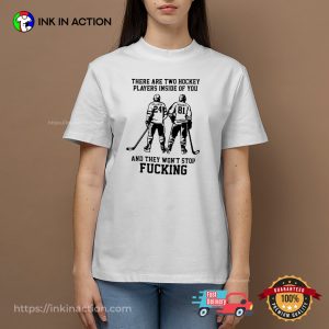 Hollander and Rozanov LGBT hockey players Shirt 1 InkInAction.com