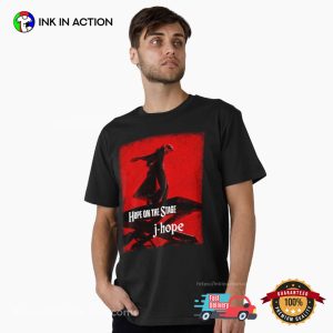 Hope On The Stage Red Concert Theme J-hope Tour T-shirt Hope On The Stage Red Concert Theme J-hope Tour T-shirt