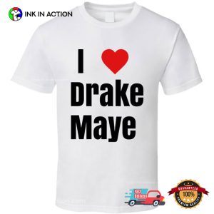 I Heart Love Drake Maye Football Fan T-shirt 1 InkInAction.com