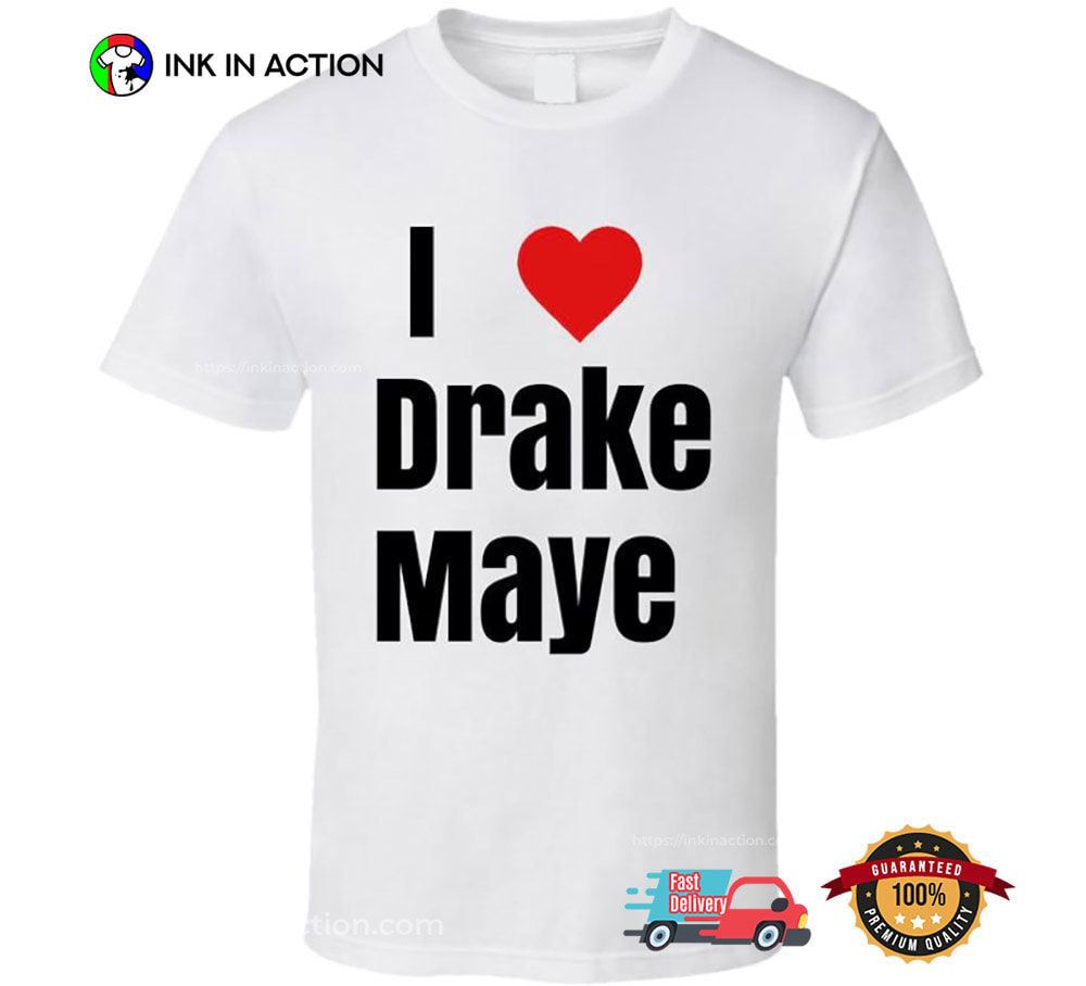 I Heart Love Drake Maye Football Fan T-shirt I Heart Love Drake Maye Football Fan T-shirt