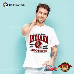 Indiana Hoosiers 2025 Big Ten Football Champions Shirt Indiana Hoosiers 2025 Big Ten Football Champions Shirt