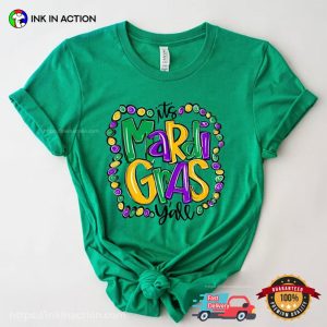 It's Mardi Gras Y'all, fat tuesday Graphic Tee 1 InkInAction.com