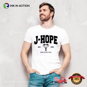 J-Hope Hope On The Stage World Tour Kpop T-shirt J-Hope Hope On The Stage World Tour Kpop T-shirt