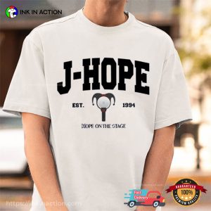 J Hope Hope On The Stage World Tour Kpop T shirt InkInAction.com