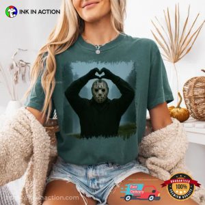 Jason Voorhees Crystal Lake Love Hand Comfort Colors Tee Jason Voorhees Crystal Lake Love Hand Comfort Colors Tee