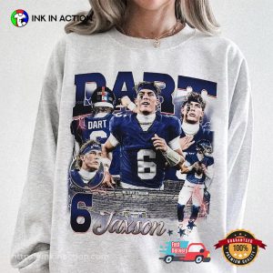 Jaxson Dart Game Day Football Comfort Color Shirt 2 InkInAction.com