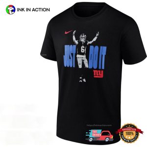 Jaxson Dart Just Do It New York Giants Football Shirt