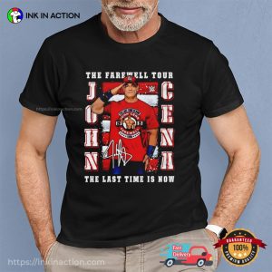 John Cena Farewell Tour 2025 signature shirt 1 InkInAction.com