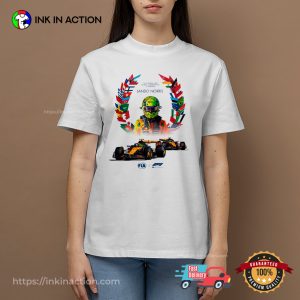 Lando Norris Formula 1 2025 World Champion Shirt 3 InkInAction.com