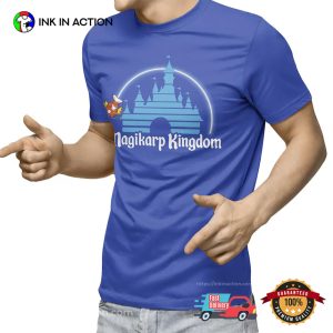 Magikarp Kingdom Funny Disney Castle Pokemon Shirt