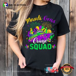 Mardi Gras Cruise Squad Family Vacation T shirt 3 InkInAction.com