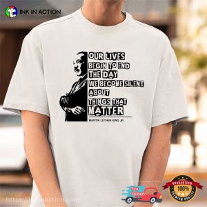 Martin Luther King Day Meaning Quote Shirt