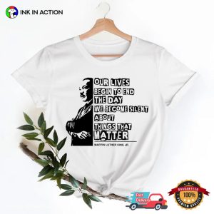 Martin Luther King Day Meaning Quote Shirt