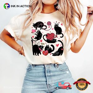 Meowy Valentines Cat Shirts For Valentines Meowy Valentines Cat Shirts For Valentines
