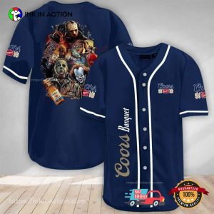 Michael Myers Jason Voorhees Freddy Krueger IT Chucky Baseball Jersey Michael Myers Jason Voorhees Freddy Krueger IT Chucky Baseball Jersey