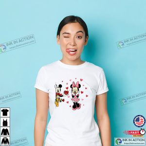 Mickey Love Minnie Disney Valentine Shirt 1 InkInAction.com